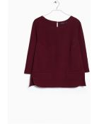 Violeta By Mango Shift Cotton-Blend Sweatshirt - Lyst