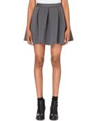 Chocoolate Neoprene Skirt - Lyst