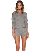 LNA Guadalupe Romper - Lyst