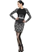 Antonio Berardi Viscose Jacquard Dress - Lyst
