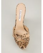 Oscar de la Renta Platform Mule - Lyst
