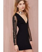 Nasty Gal No Satisfaction Knit Dress - Lyst