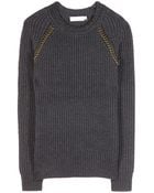 Tory Burch Trudy Wool Sweater - Lyst