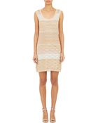 Missoni Scalloped Sweater Tank Dress - Lyst