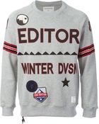 The Editor Embroidered Sweatshirt - Lyst
