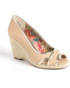 Anne Klein Teodor Espadrille Wedge Pumps - Lyst