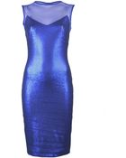 Twentycluny Cobalt Sequin Dress - Lyst