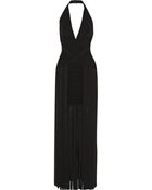 Hervé Léger Rebekah Fringed Bandage Gown - Lyst
