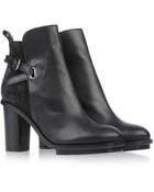 Acne Studios Ankle Boots - Lyst