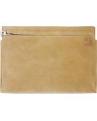 Loewe Stamp Suede Large Pouch - Lyst