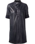 Band of Outsiders Chest Pocket Shirt Dress - Lyst