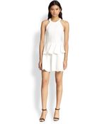 Elizabeth And James Harley Peplum T-Back Dress - Lyst