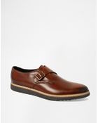 Kg Kurt Geiger Forman Wedge Monk Shoes - Lyst
