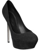 Sergio Rossi 140mm Uptown Suede Pumps - Lyst