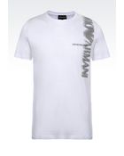 Emporio Armani Cotton T-Shirt With Logo Print - Lyst