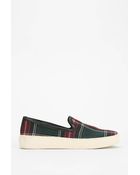 Sam Edelman Plaid Slip-On Sneaker - Lyst