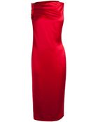 Amanda Wakeley Riyeko Sleeveless Silk Dress - Lyst