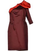 Lanvin Short Dress - Lyst