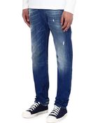 Diesel Thavar Slim-fit Tapered Jeans - For Men - Lyst