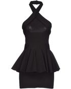 Balmain Short Dress - Lyst
