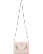 Kenzo Pink Rubberized Leather Small Shoulder Bag - Lyst