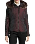 Gorski Fur-Trim Quilted Ski Jacket - Lyst