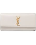 Saint Laurent Monogramme Smooth Leather Clutch Bag - Lyst