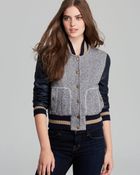 Rachel Zoe Jacket Ryder Baseball - Lyst