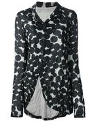 Rundholz Asymmetric Polka Dot Blouse - Lyst