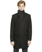 Iceberg Wool Felt Coat - Lyst