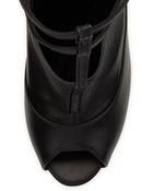 Nicholas Kirkwood T-Strap Peep-Toe Ankle Boot - Lyst