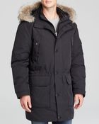 Tumi Snorkel Parka with Fur Trim Hood - Lyst