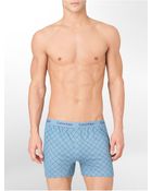 Calvin Klein Slim Fit Knit Boxer - Lyst