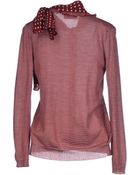Prada Cardigan - Lyst