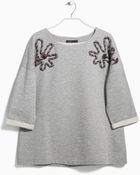 Violeta By Mango Fantasy Shoulder Jumper - Lyst