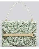 Tory Burch Shoulder Bag - Marquis Metal Bar Top Handle - Lyst