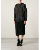 Comme Des Garçons Pleated Jumper Dress - Lyst