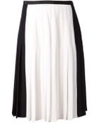 Vince Pleated Skirt - Lyst