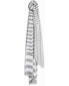 Mango Man Striped Bicolor Scarf - Lyst