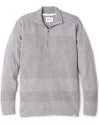 Norse Projects Half Zip Bubble Sweater - Lyst
