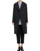 Marni Embellished Collar Double-Breasted Coat - Lyst