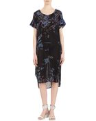Raquel Allegra Tiedye Belted Tunic Dress - Lyst