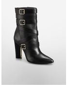Calvin Klein White Label Zelda Leather Boot - Lyst