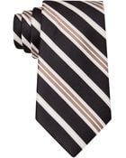 MICHAEL Michael Kors Silk Stripe Tie - Lyst