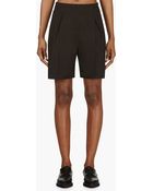 Damir Doma Black Pleated Piper Shorts - Lyst