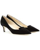 Jimmy Choo Allure Velvet Pumps - Lyst
