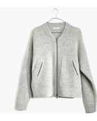 Madewell Bomber Cardigan - Lyst