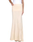 By Malene Birger Long Skirt - Lyst