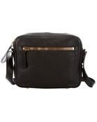 Tom Ford Brown Leather Messenger Bag - Lyst