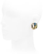 Iosselliani Tropical Baroque Clip Earrings - Lyst